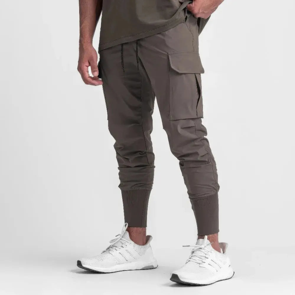 Camouflage Sportbroek Voor Heren VIQA© NEDERLANDBruin-XXL