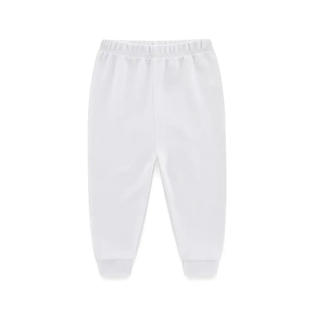 100% Katoenen Babybroek VIQA© NEDERLANDWit-24M