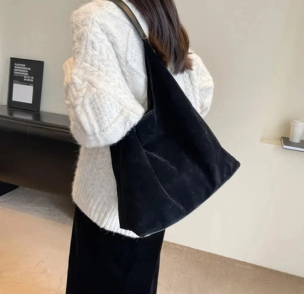 Schoudertas  Dames Suède Portemonnee VIQA© NEDERLAND