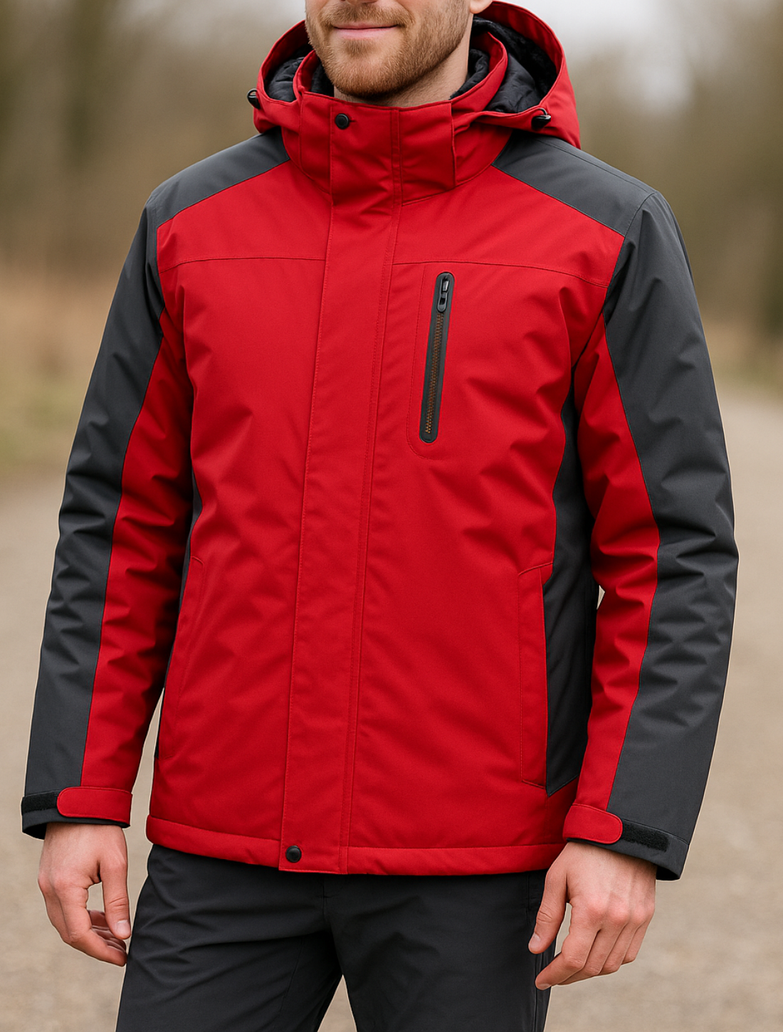 Waterdichte Jas Met Capuchon Voor Heren, Winter Outdoor Windjack Mantel | VIQA VIQA© NEDERLAND