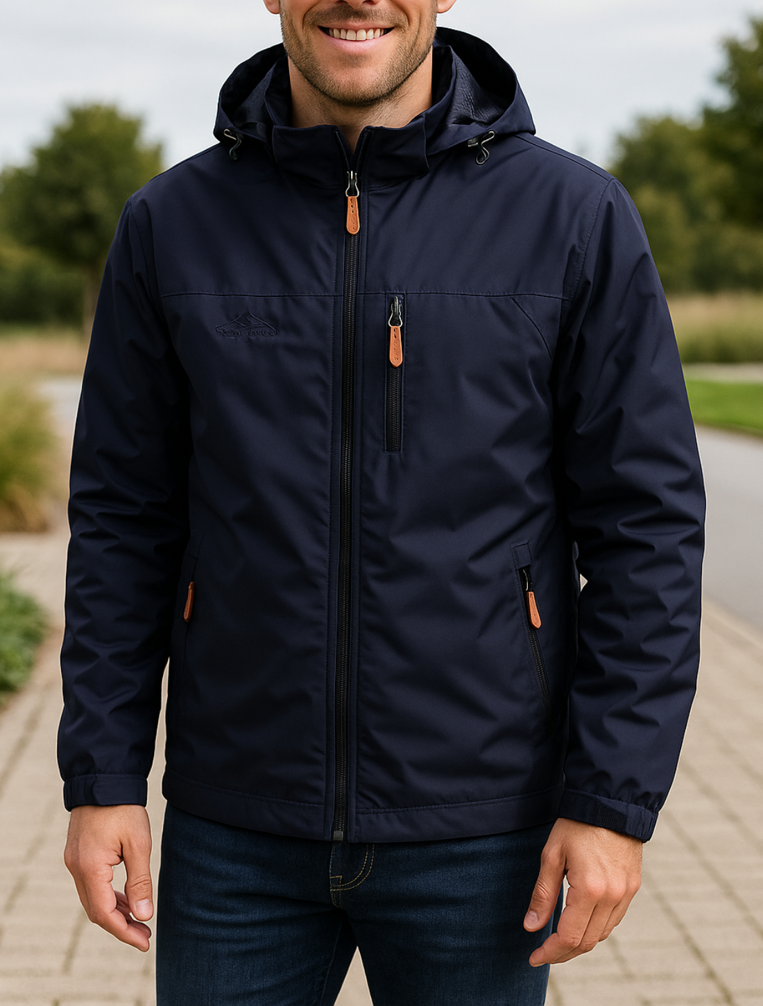 Waterdichte Winterjas Voor Heren, Casual Outdoor Wandelwindjack Met Capuchon | VIQA VIQA© NEDERLAND