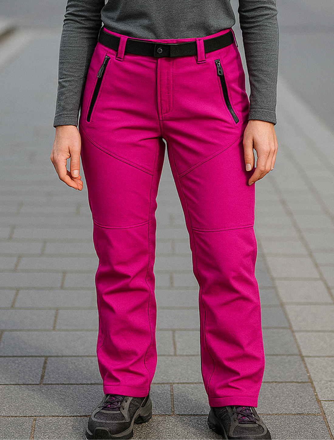 Dames Thermische Fleece Broek, Stretch Waterdichte Haaienhuid Winter Warme Dikke Voering Broek | VIQA VIQA© NEDERLAND