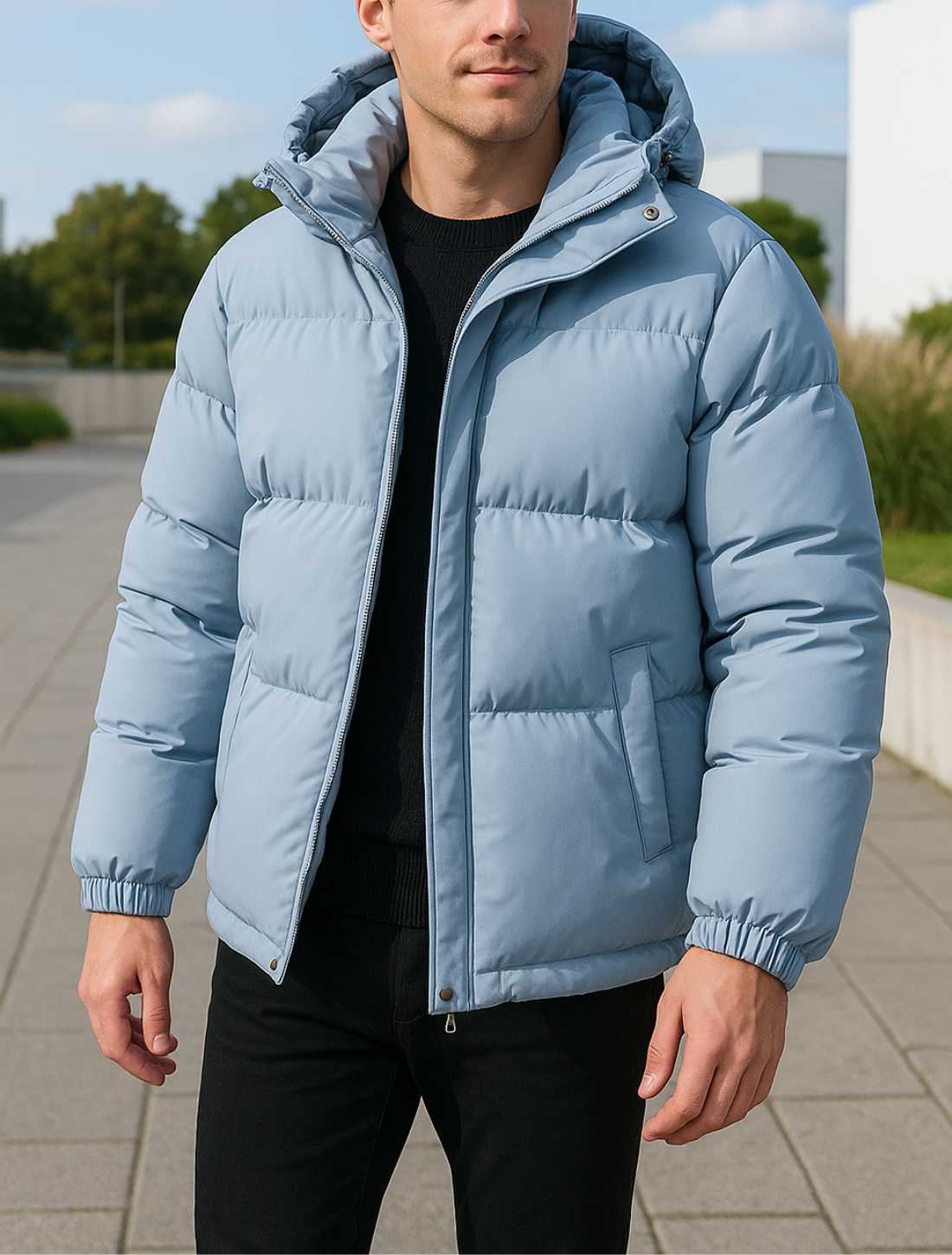 Heren Parka Jas Met Capuchon, Dikke Katoen Gewatteerde Winterjas, Casual Warme Streetwear | VIQA VIQA© NEDERLAND