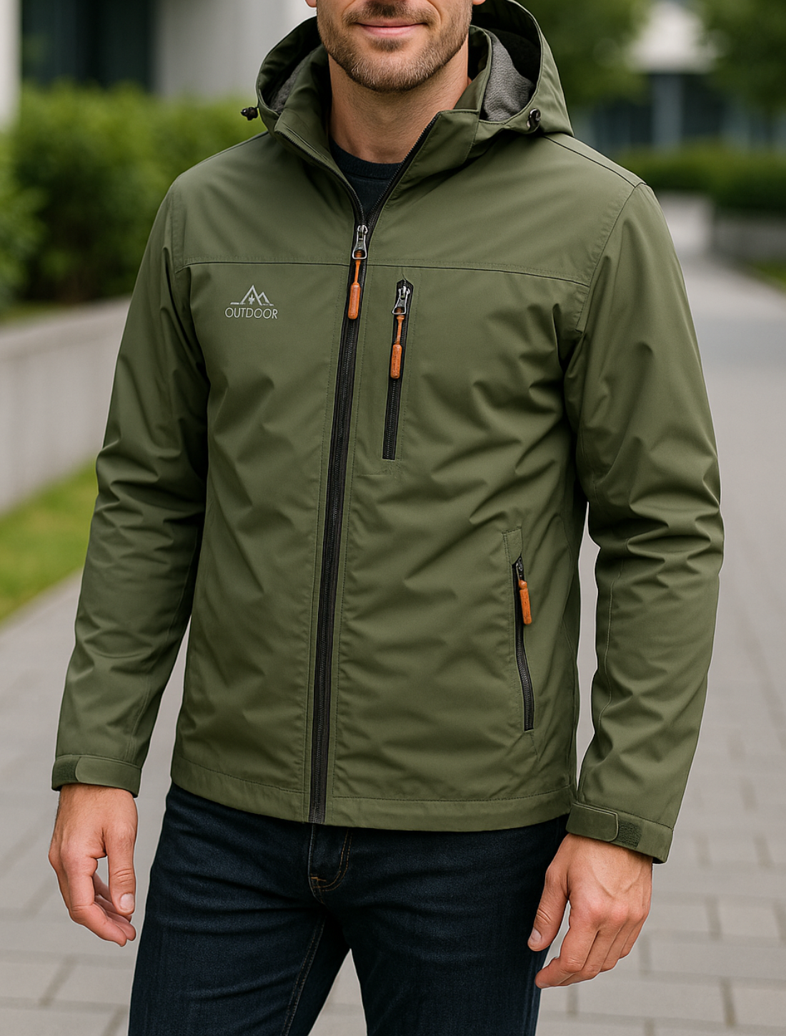 Waterdichte Windjack Voor Heren, Outdoor Combatjas Met Capuchon | VIQA VIQA© NEDERLAND