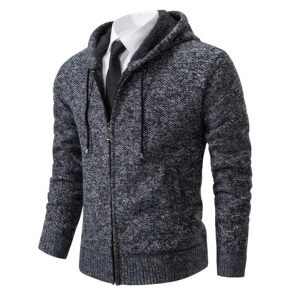 Heren Fleece Casual Sportjas VIQA© NEDERLANDGrijs-3XL