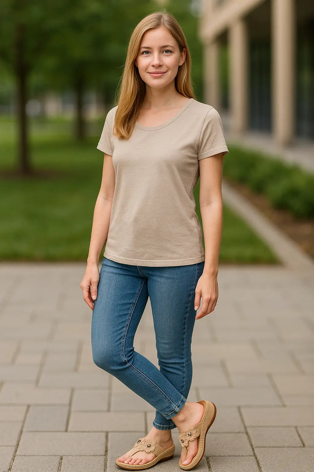 Dames Sandalen, Bloem Decor teenslippers, Dikke Zool Casual Zomer Comfort Schoenen | VIQA VIQA© NEDERLAND