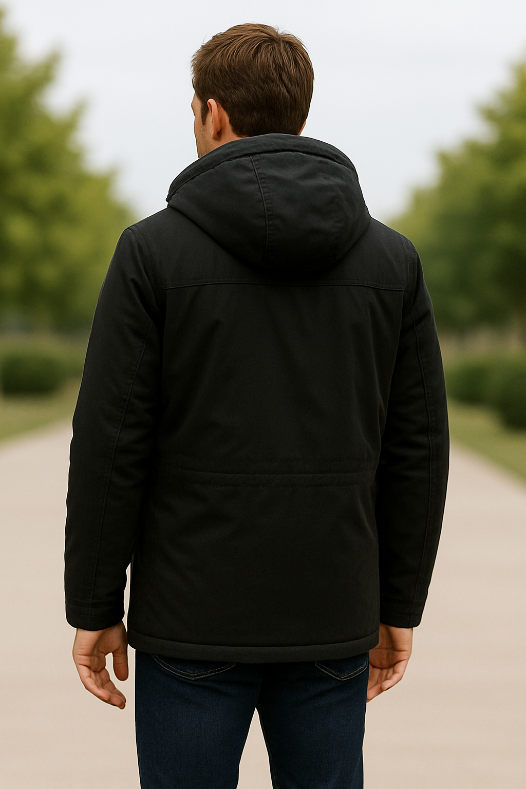 Heren Winter Parka Jas, Dikke Fleece Katoen Capuchon Militaire Winddichte Warme Mantel | VIQA VIQA© NEDERLAND