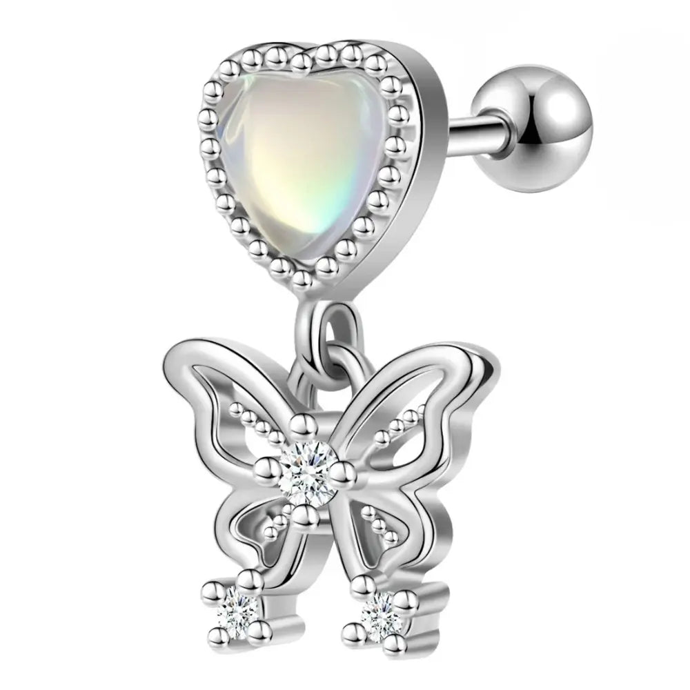 20G Kristallen Hart Oorbellen Voor Dames VIQA© NEDERLAND7