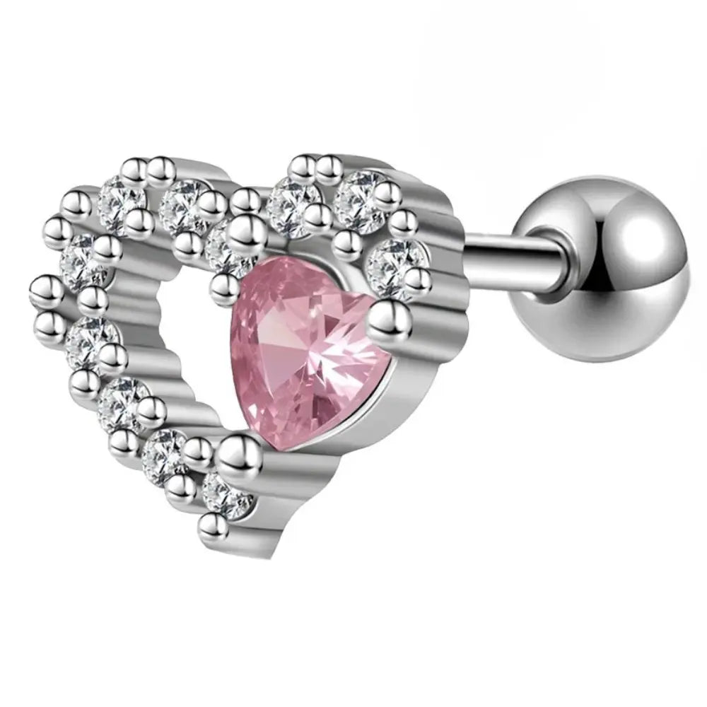 20G Kristallen Hart Oorbellen Voor Dames VIQA© NEDERLAND2