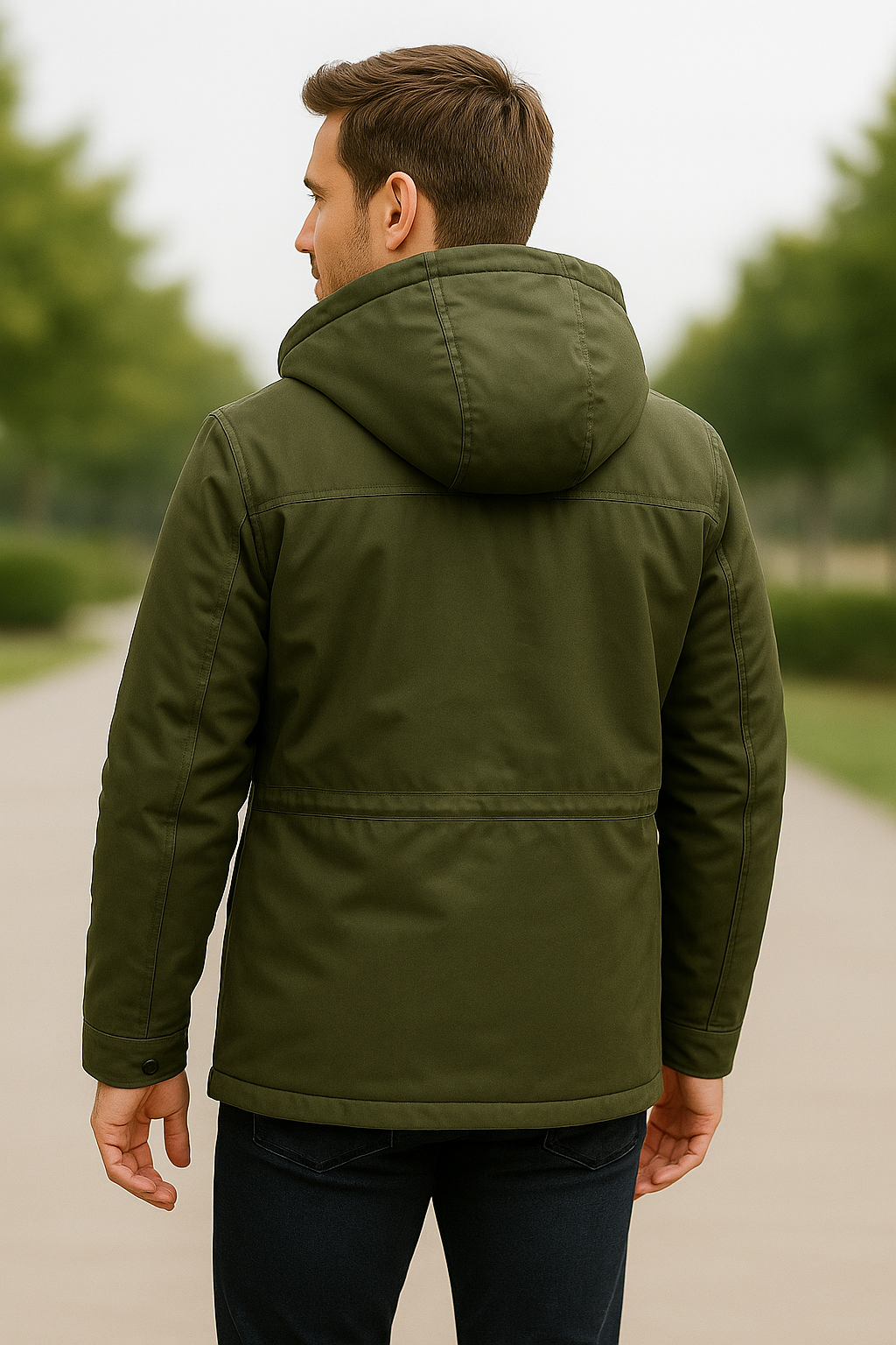 Heren Winter Parka Jas, Dikke Fleece Katoen Capuchon Militaire Winddichte Warme Mantel | VIQA VIQA© NEDERLAND