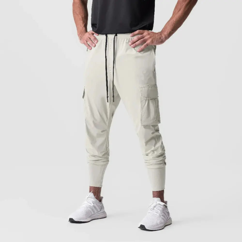 Camouflage Sportbroek Voor Heren VIQA© NEDERLANDWit-XXL