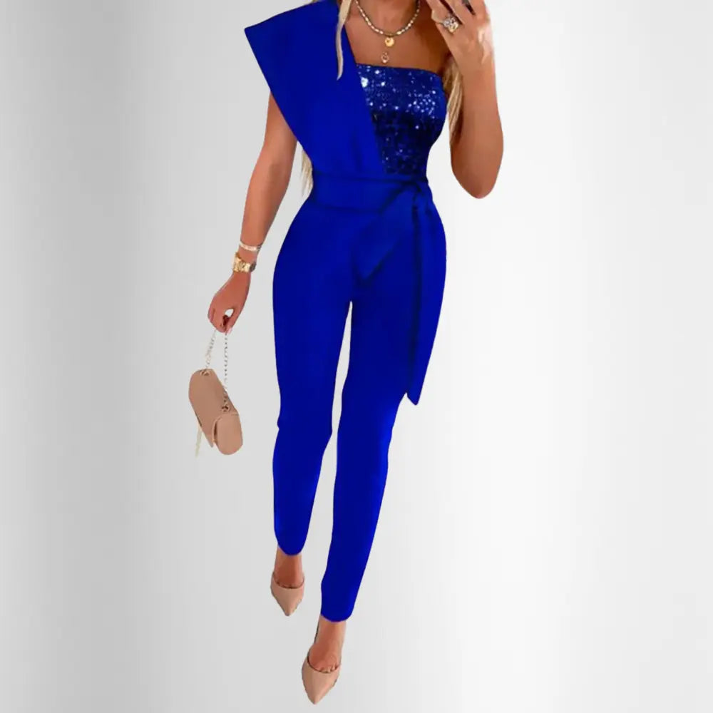 Amy Pailletten Bodycon Elegante Jumpsuit VIQA© NEDERLANDBlauw-XXL
