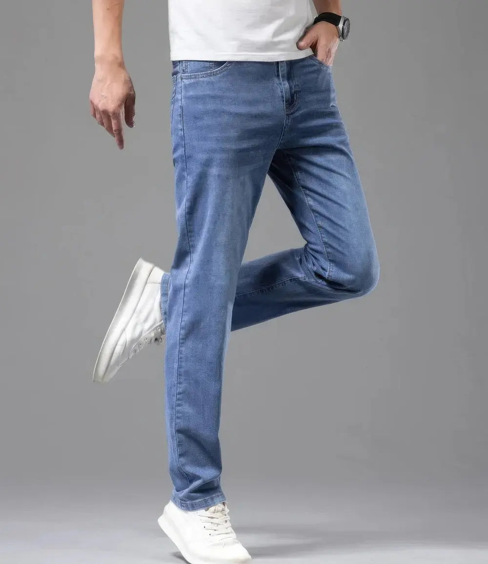 Katoenen Spijkerbroeken Voor Heren VIQA© NEDERLAND