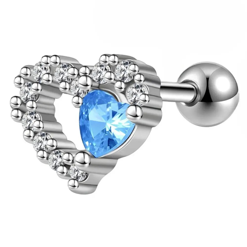 20G Kristallen Hart Oorbellen Voor Dames VIQA© NEDERLAND3