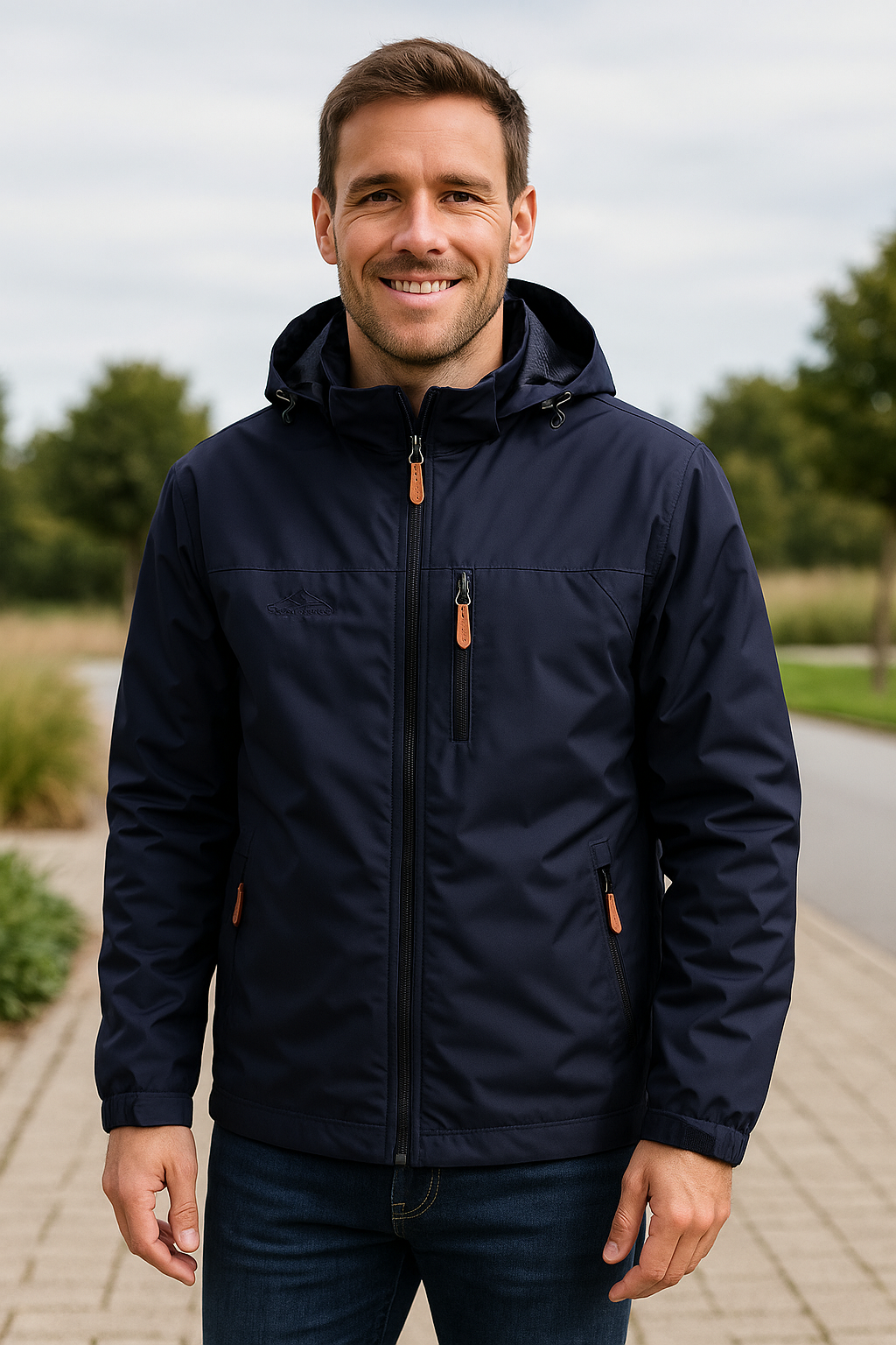 Waterdichte Winterjas Voor Heren, Casual Outdoor Wandelwindjack Met Capuchon | VIQA VIQA© NEDERLAND