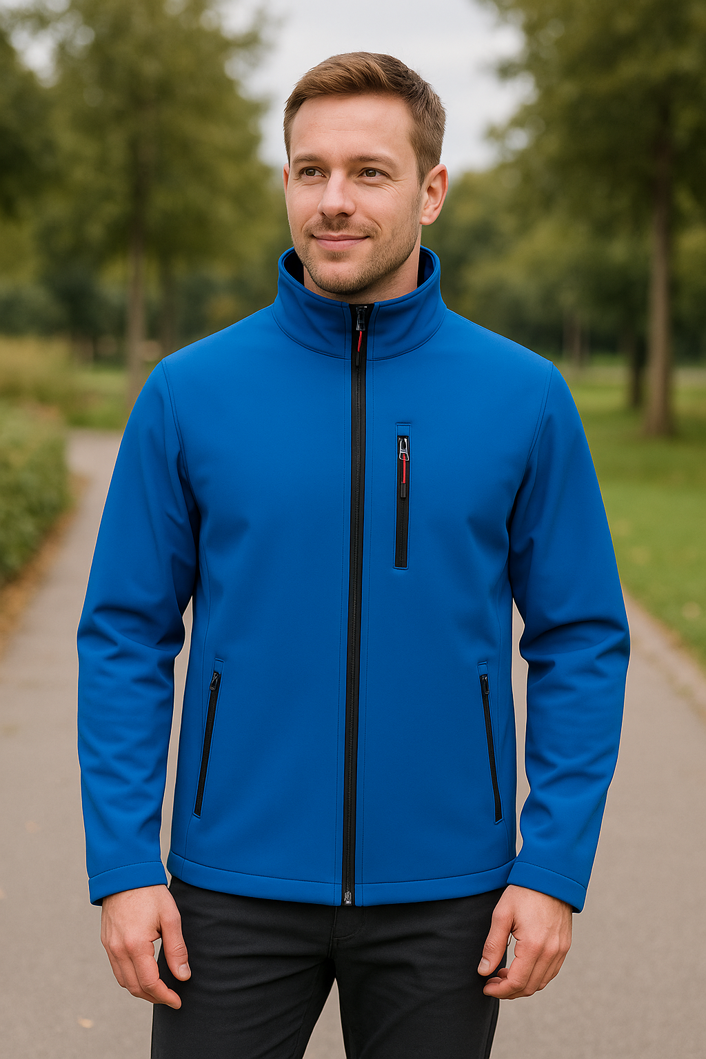 Heren Softshell Jas, Waterdichte Windjack Voor Wandelen, Kamperen, Outdoor Reizen, Lente En Herfst | VIQA VIQA© NEDERLAND