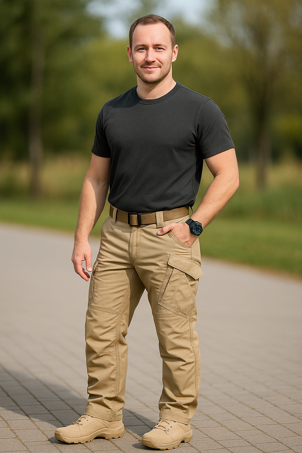 Tactische Cargobroek Voor Heren, Outdoor Wandel- En Joggingbroek, Militaire Broek Met Meerdere Zakken | VIQA VIQA© NEDERLAND