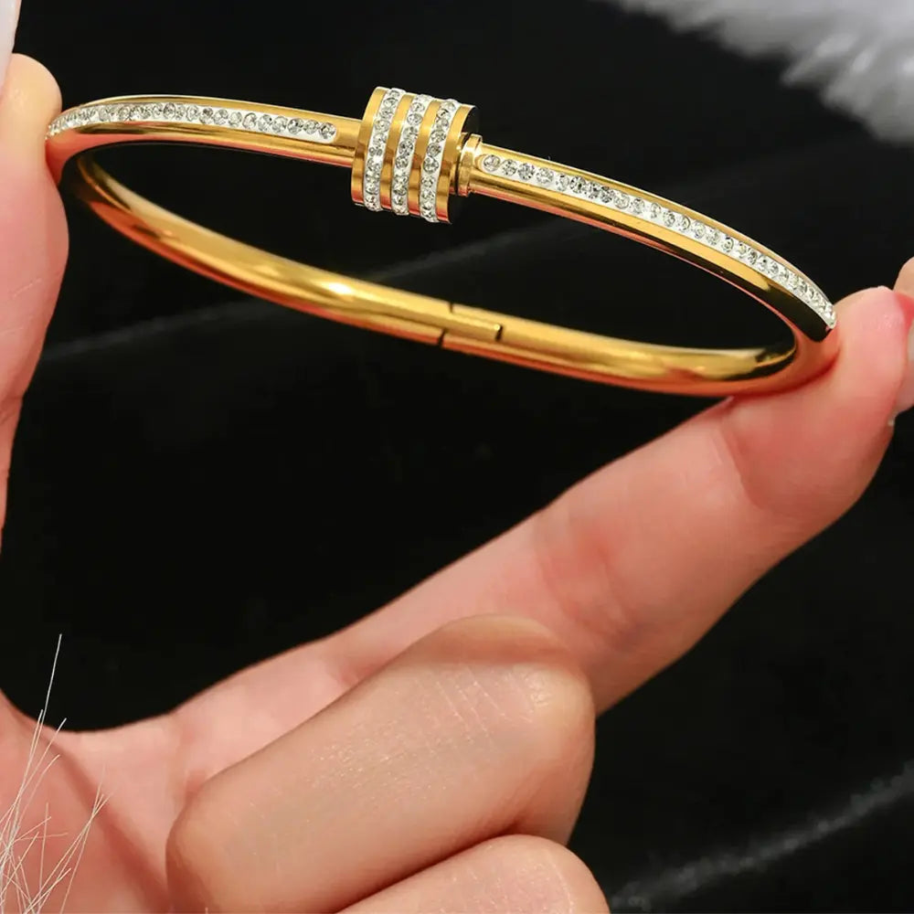 Roestvrijstalen Geluksarmband Met Klavertje Vier Voor Dames VIQA© NEDERLAND1