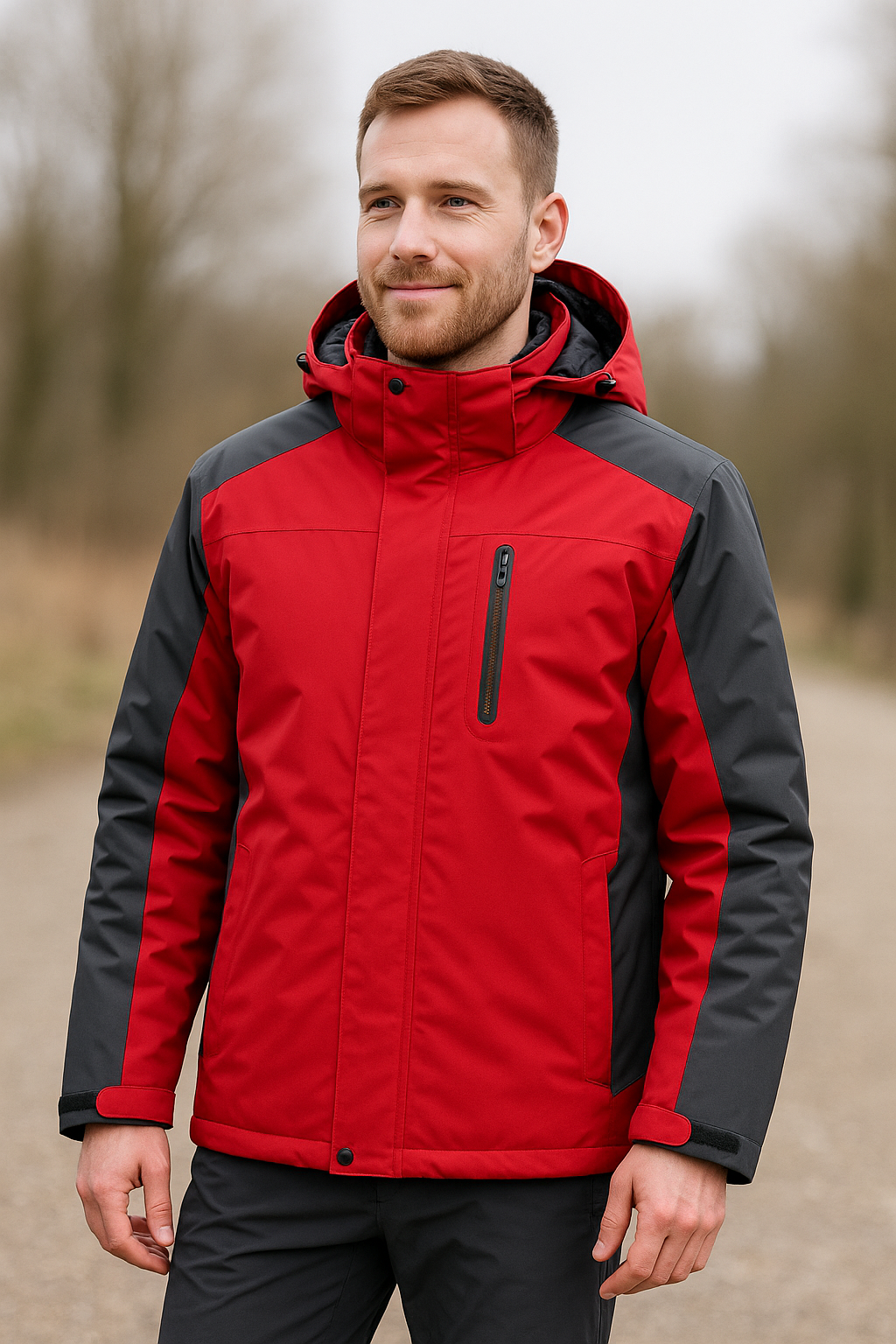 Waterdichte Jas Met Capuchon Voor Heren, Winter Outdoor Windjack Mantel | VIQA VIQA© NEDERLAND