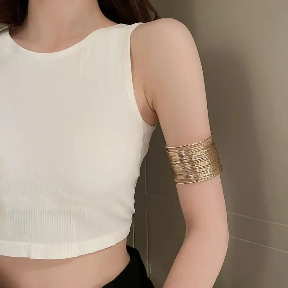 Meerlagige Armband Opening Bangles voor Dames VIQA© NEDERLANDGoud