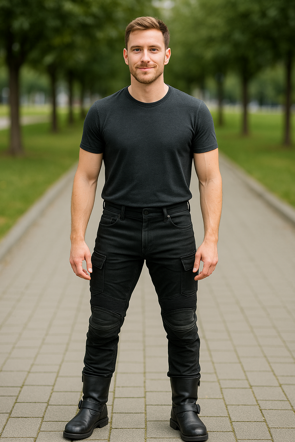 Motorjeans Voor Heren, Motorbroek Met Afneembare Beschermers, Casual Rijstijl Voor Alle Seizoenen | VIQA VIQA© NEDERLAND