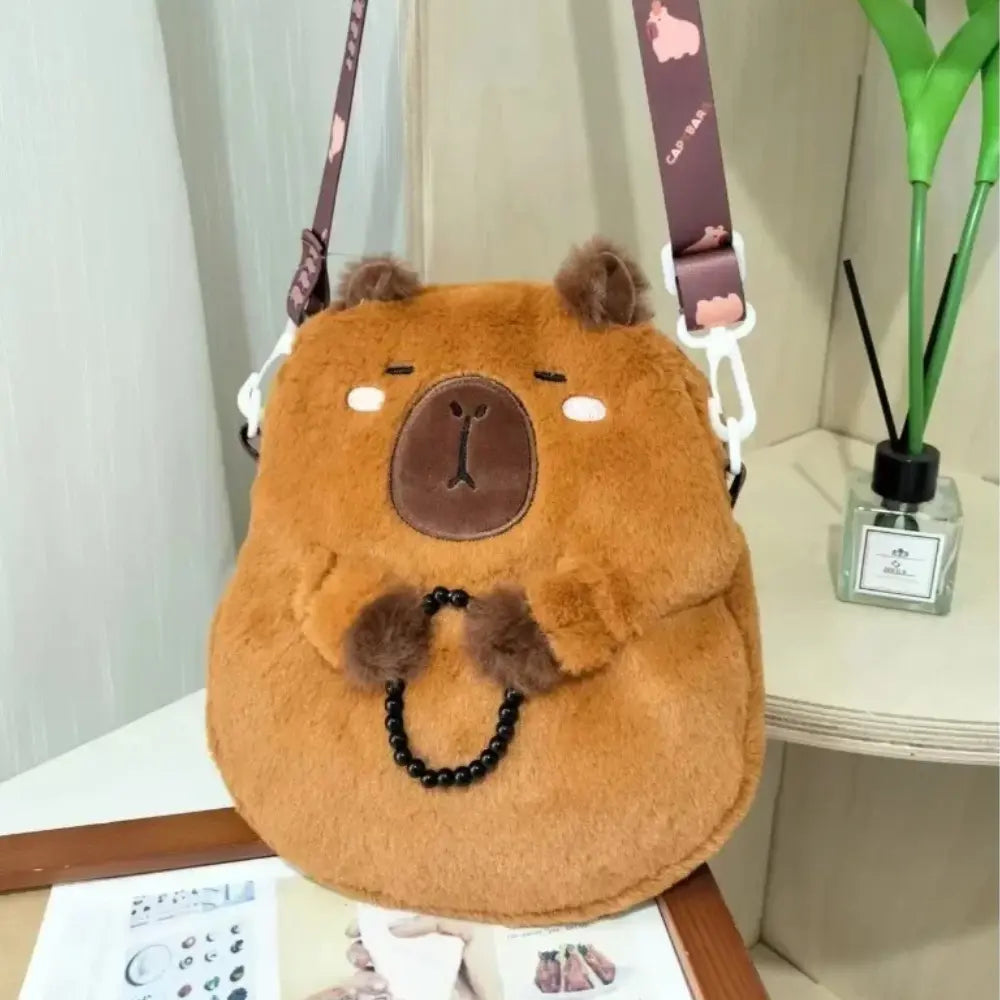 Grote Capibara Pluche Schoudertas VIQA© NEDERLAND