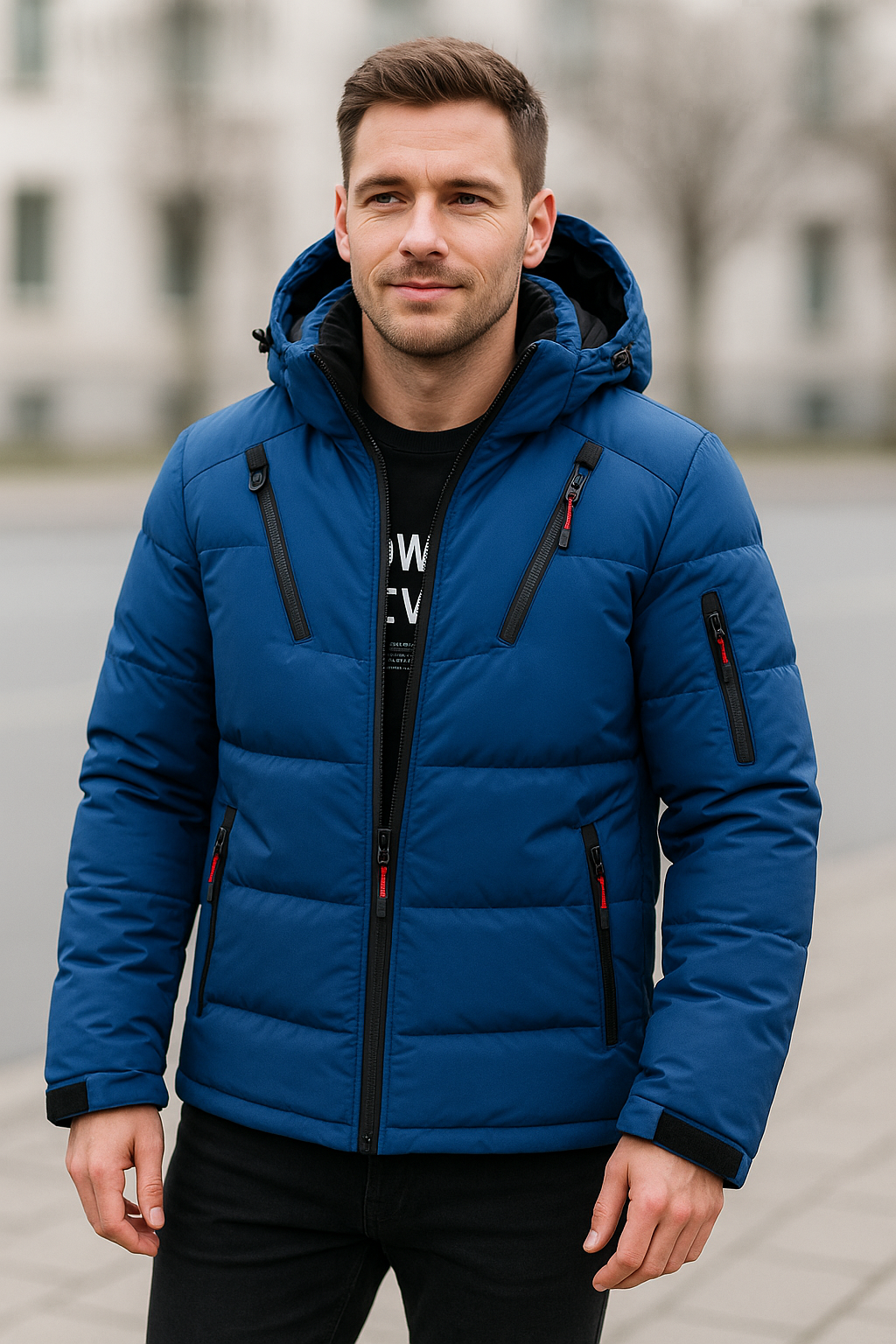 Winter Parka Voor Heren, Dikke Witte Eendendonsjas Voor Extreme Kou | VIQA VIQA© NEDERLAND