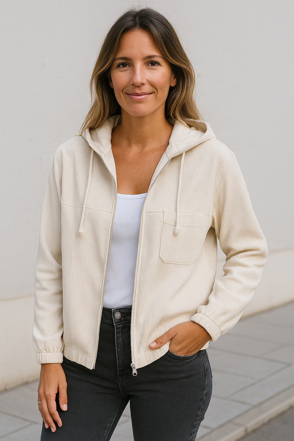 Dames Winterjas, Jas Met Capuchon En Rits Met Zakken, Dikke Warme Casual Bovenkleding | VIQA VIQA© NEDERLAND