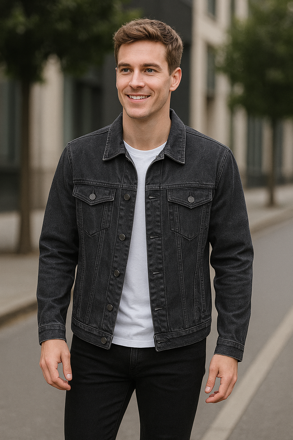 Winter Denim Jas Voor Heren, Katoen Gewatteerd, Dik, Warm, Casual Bovenkleding | VIQA VIQA© NEDERLAND