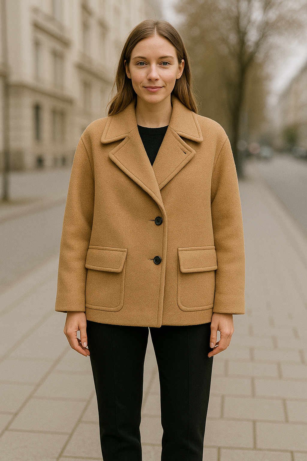 Korte Damesjas Van Wolmix, Losvallende Casual Top | VIQA VIQA© NEDERLAND