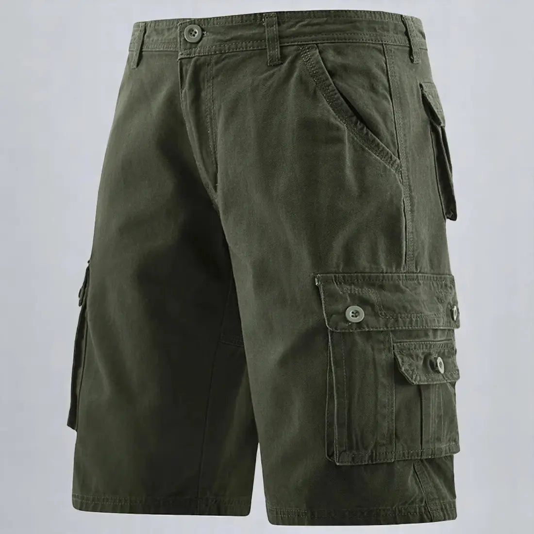 Tactische Herenshort Zomer, Meerdere Zakken Lichtgewicht Cargo, Outdoor Utility Werkkleding | VIQA VIQA© NEDERLANDGroen-2XL