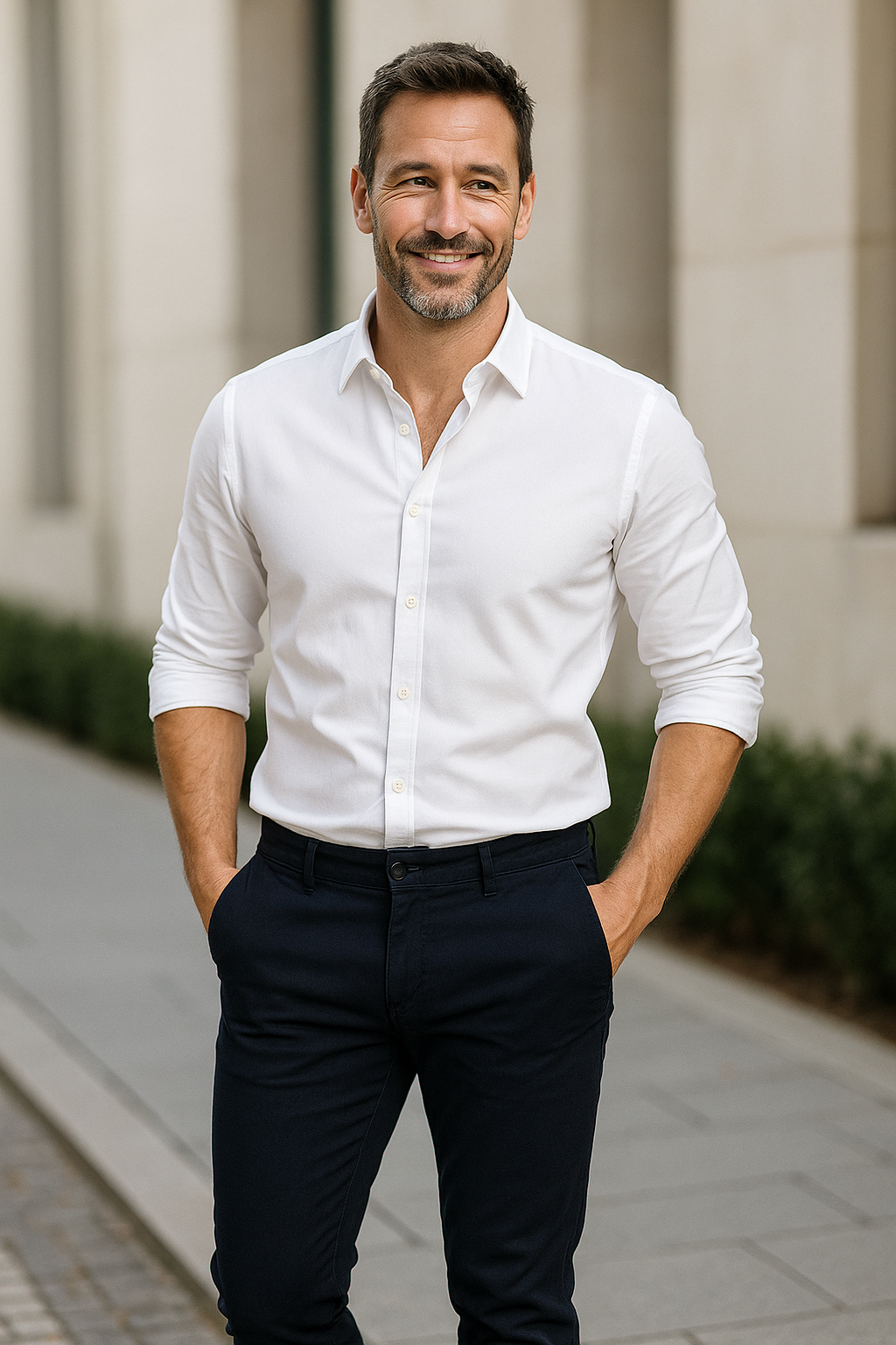 Slim Pasvorm Herenoverhemd, Casual Effen Kleur Met Lange Mouwen En Ritssluiting | VIQA VIQA© NEDERLAND