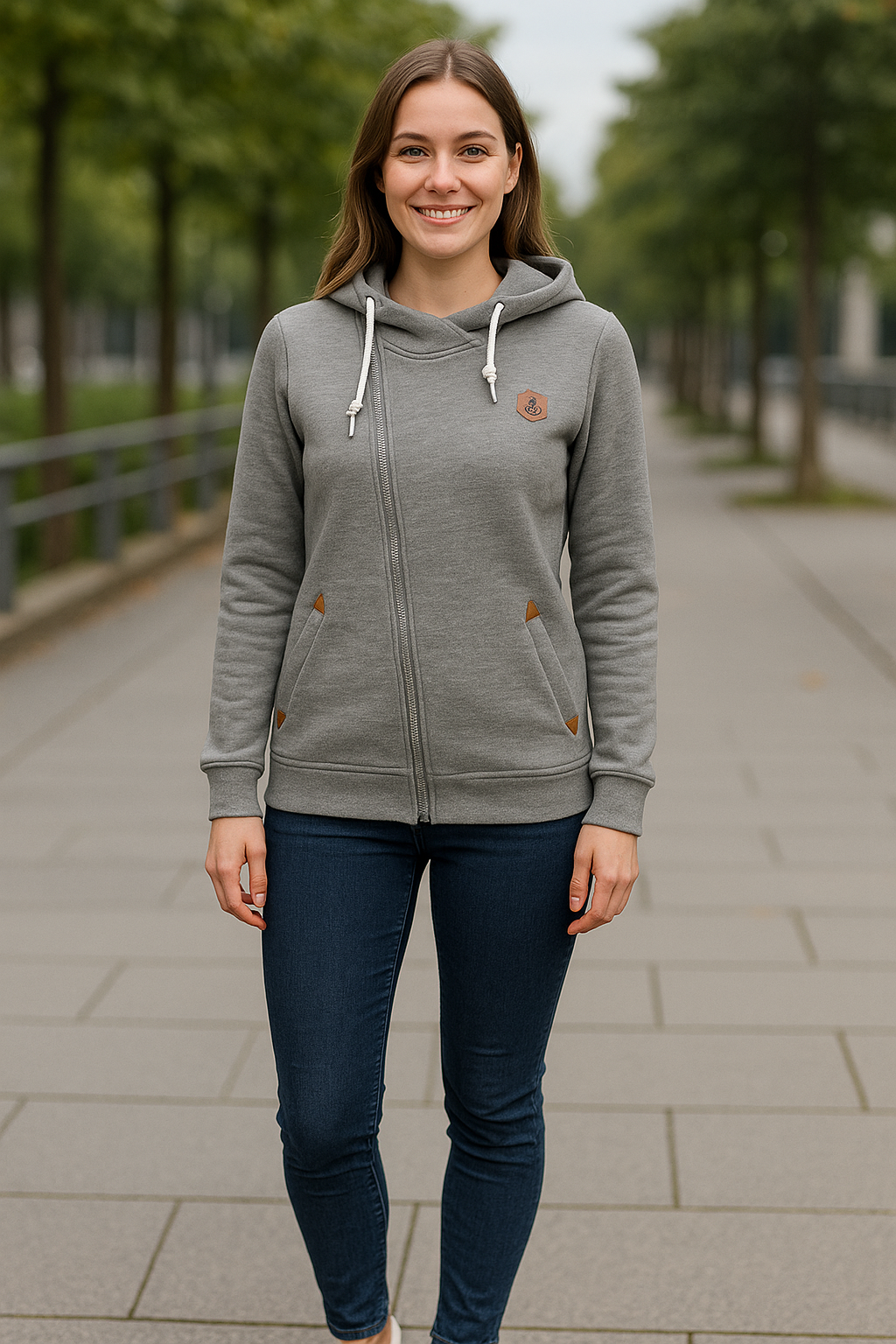 Sporttrui Hoodie Jas Voor Dames, Open Vest Met Ritssluiting Aan De Zijkant, Dunne Zomerse Mode Jas | VIQA VIQA© NEDERLAND