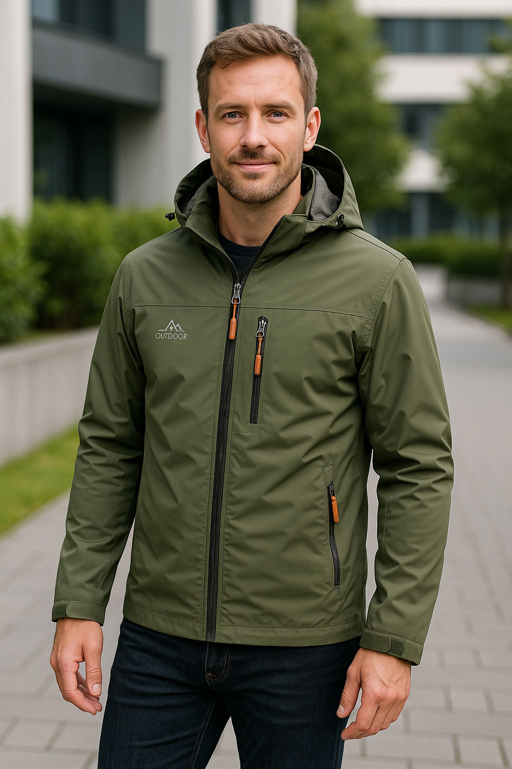 Waterdichte Windjack Voor Heren, Outdoor Combatjas Met Capuchon | VIQA VIQA© NEDERLAND