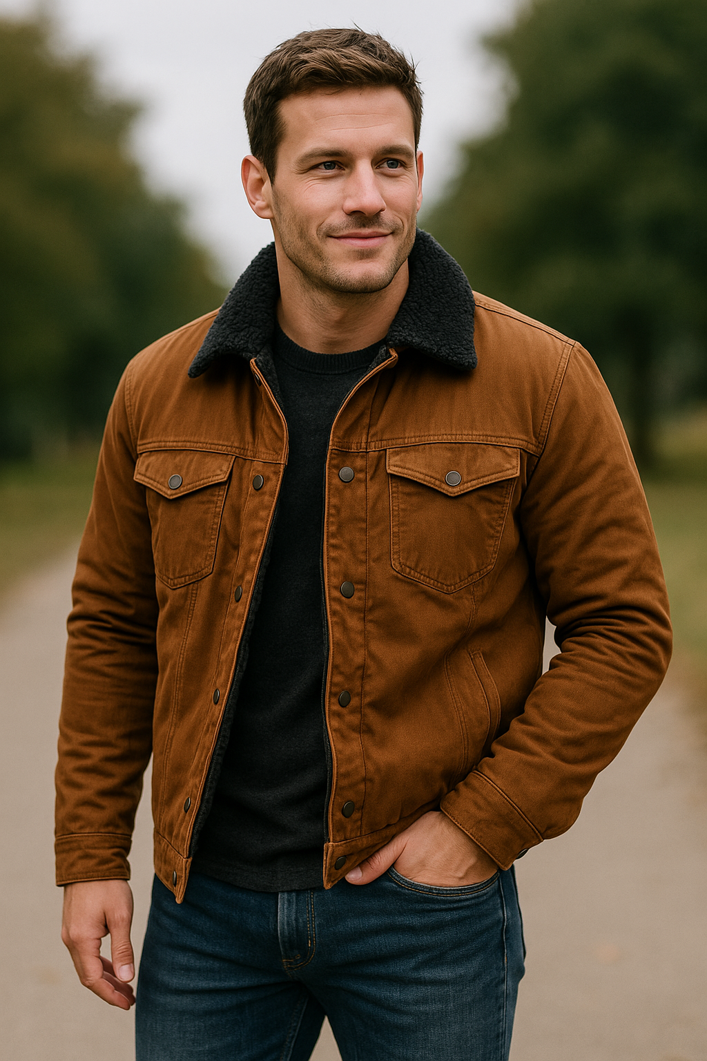 Winterparka Voor Heren, Winddichte Dikke Retro Reversjas, Warme Loszittende Bovenkleding | VIQA VIQA© NEDERLAND