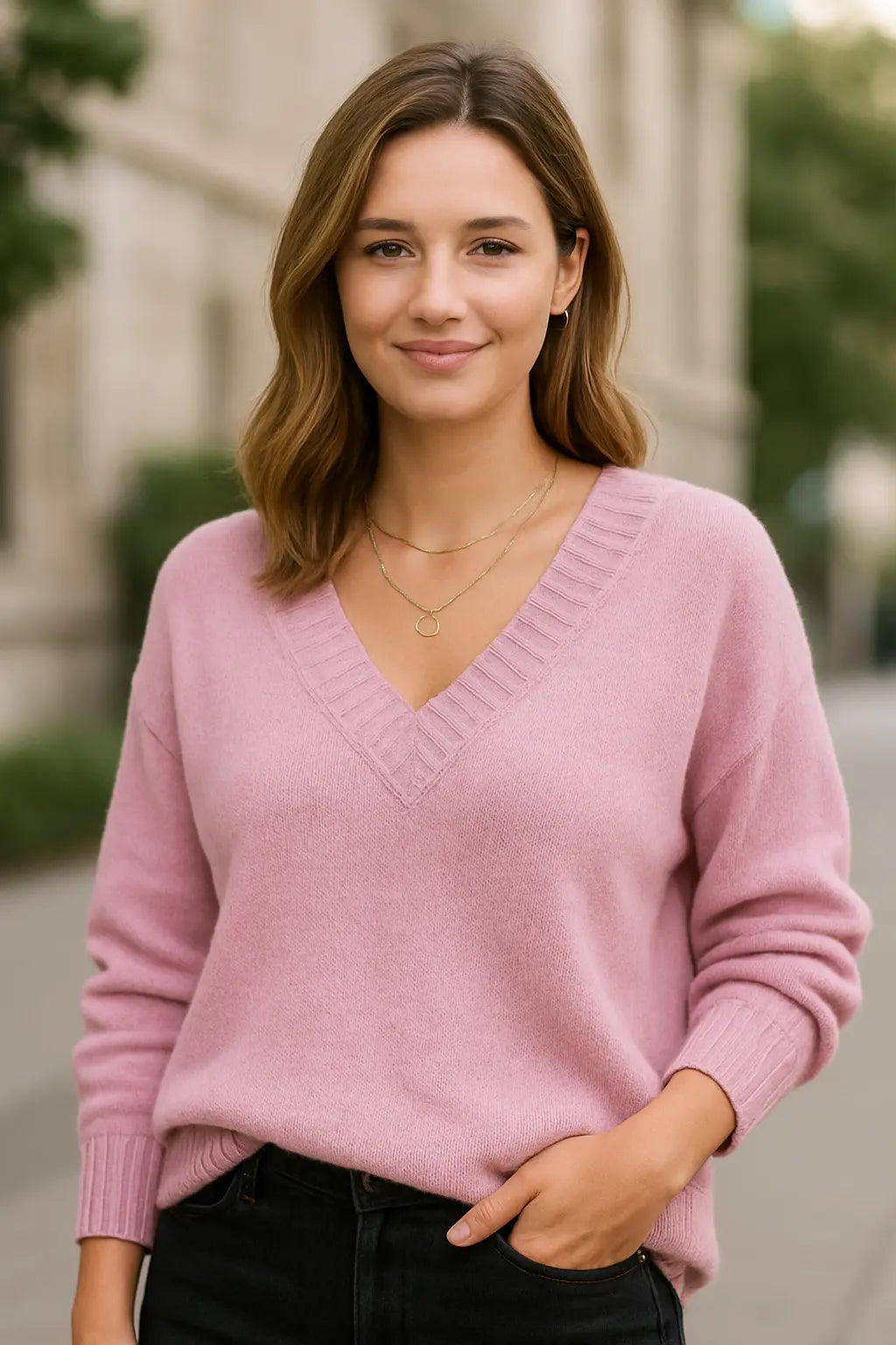 Dames Casual Gebreide Trui, Loszittende Trui Met Lange Mouwen, Winter Vintage Gebreide Top | VIQA VIQA© NEDERLAND