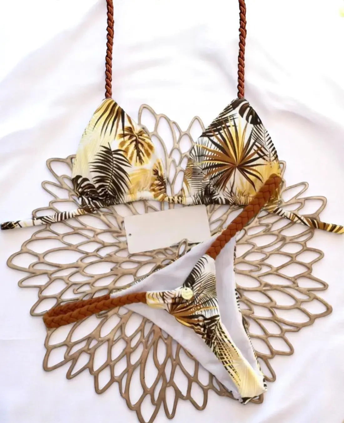 Dames Badpak Brazilian Gewatteerd Zwemkleding Voor Zomer | VIQA VIQA© NEDERLANDOranje-2XL