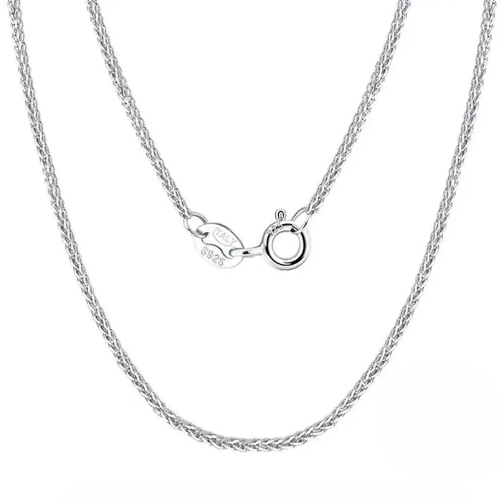 Rinntin 925 Sterling Zilver 1.2MM Ketting Voor Dames VIQA© NEDERLAND