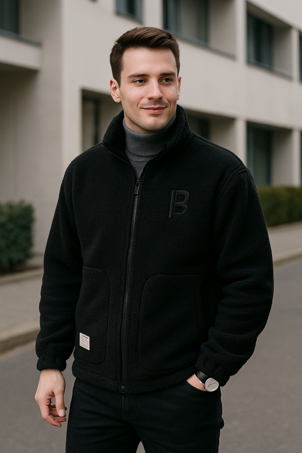 Heren Winter Bontjas, Dikke Katoenen Gewatteerde Lamswollen Jas, Casual Warme Herfstjas Voor Dagelijks Gebruik | VIQA VIQA© NEDERLAND