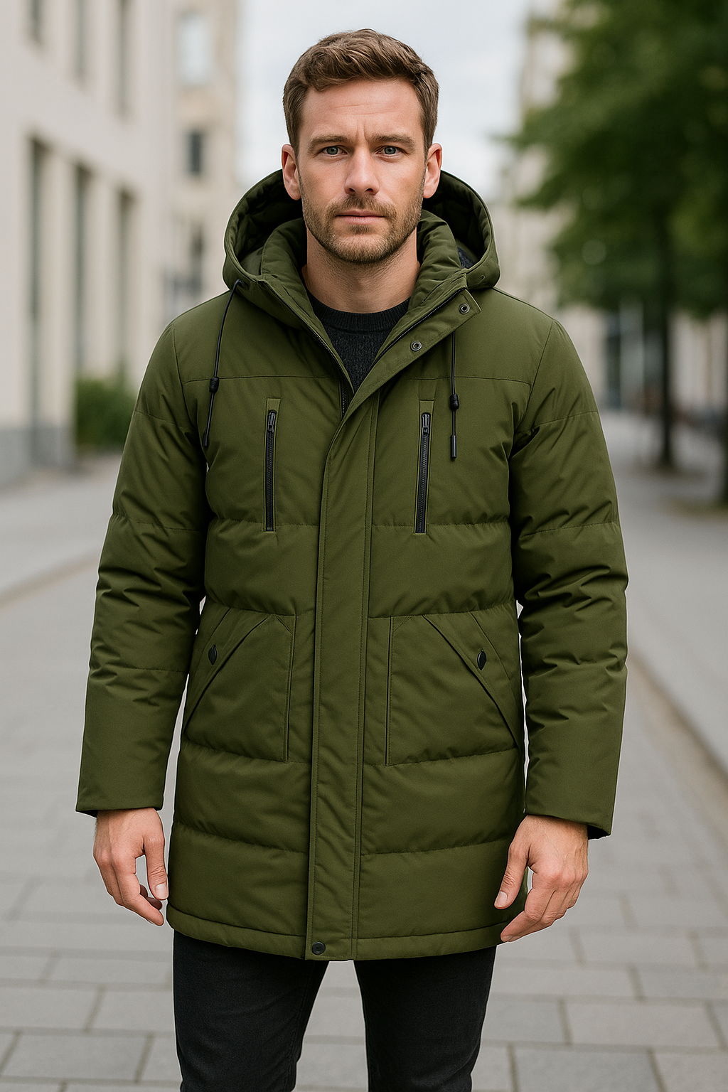 Winterjas Voor Heren, Waterdichte Windjack Met Capuchon, Casual Outdoor- En Kampeerjas | VIQA VIQA© NEDERLAND