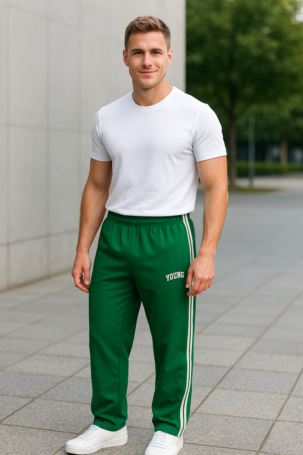 Sneldrogende sportbroek voor heren, Joggers met ritssluiting voor basketbal, hardlopen en training | VIQA VIQA© NEDERLAND