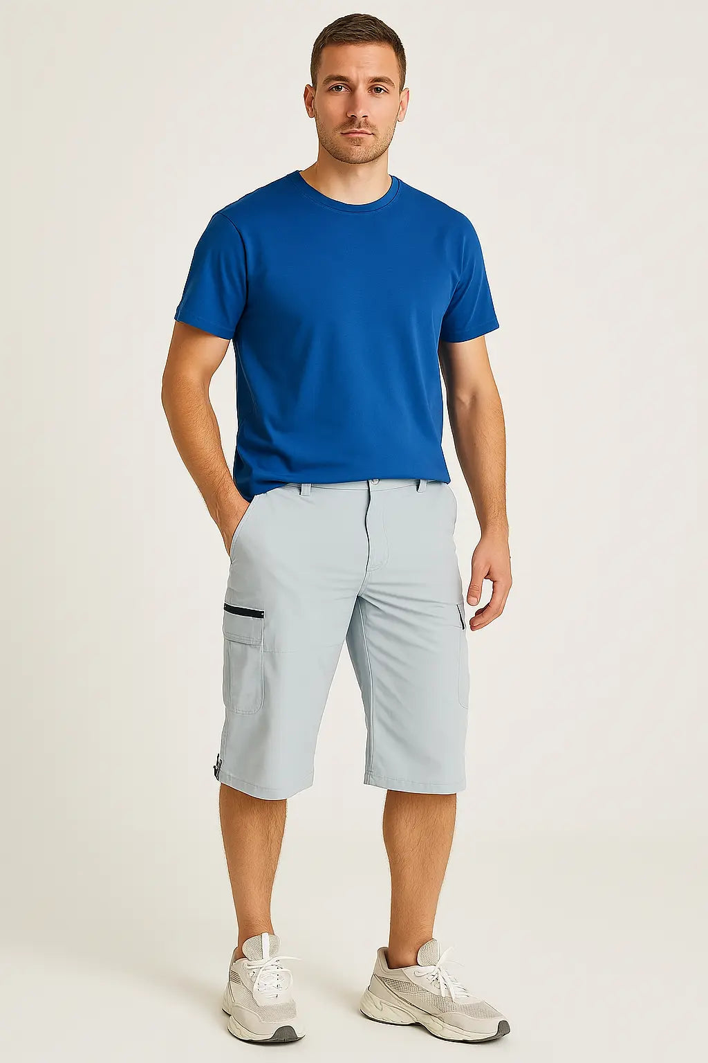 Roger Heren Comfort Cargo Korte Broeken VIQA© NEDERLAND