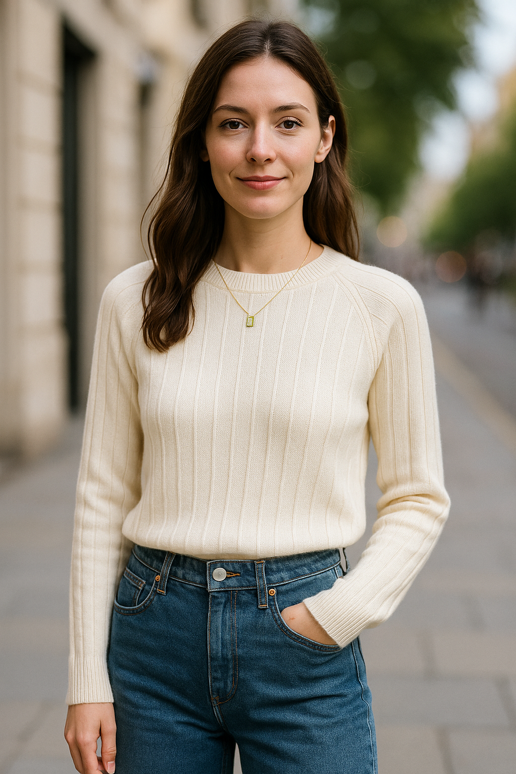 Losse Dames Breigoed Trui, Korte Pullover Met Ronde Hals, Casual Winter-Herfsttop Met Lange Mouwen | VIQA VIQA© NEDERLAND