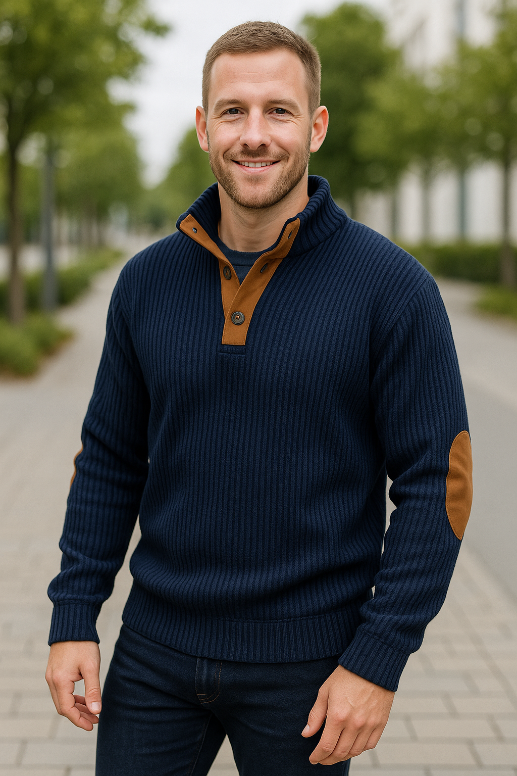 Fluwelen Hoodie Voor Heren, Casual Sweatshirt Met Ppstaande Kraag En Losse Pasvorm Voor Lente En Herfst | VIQA VIQA© NEDERLAND