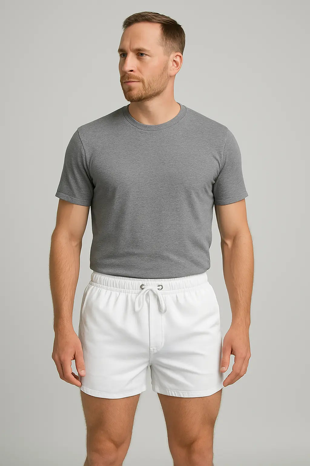 Jared Heren Sneldrogende Zwemshort En Comfortband VIQA© NEDERLANDWit