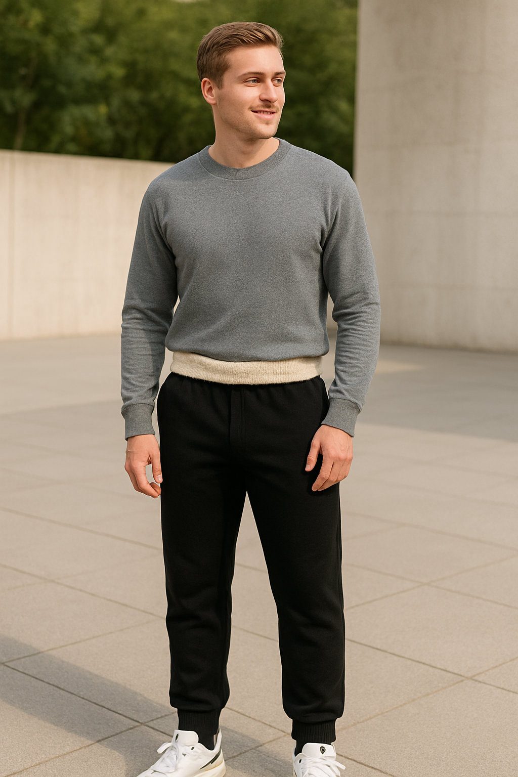 Heren Winter Jogging Broek, Dikke Lam Wol Gevoerd, Casual Koord Katoenen Sportkleding Bottoms | VIQA VIQA© NEDERLAND