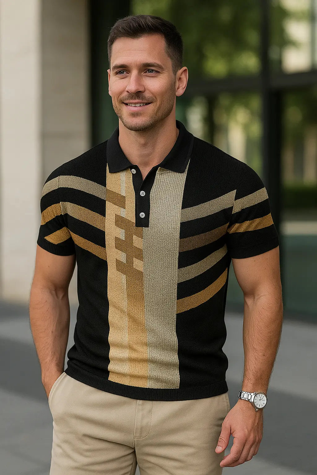 Heren Polo Shirt Met Korte Mouwen, Zomer Casual Sneldrogende Pullover Top, Mode Kleding | VIQA VIQA© NEDERLAND