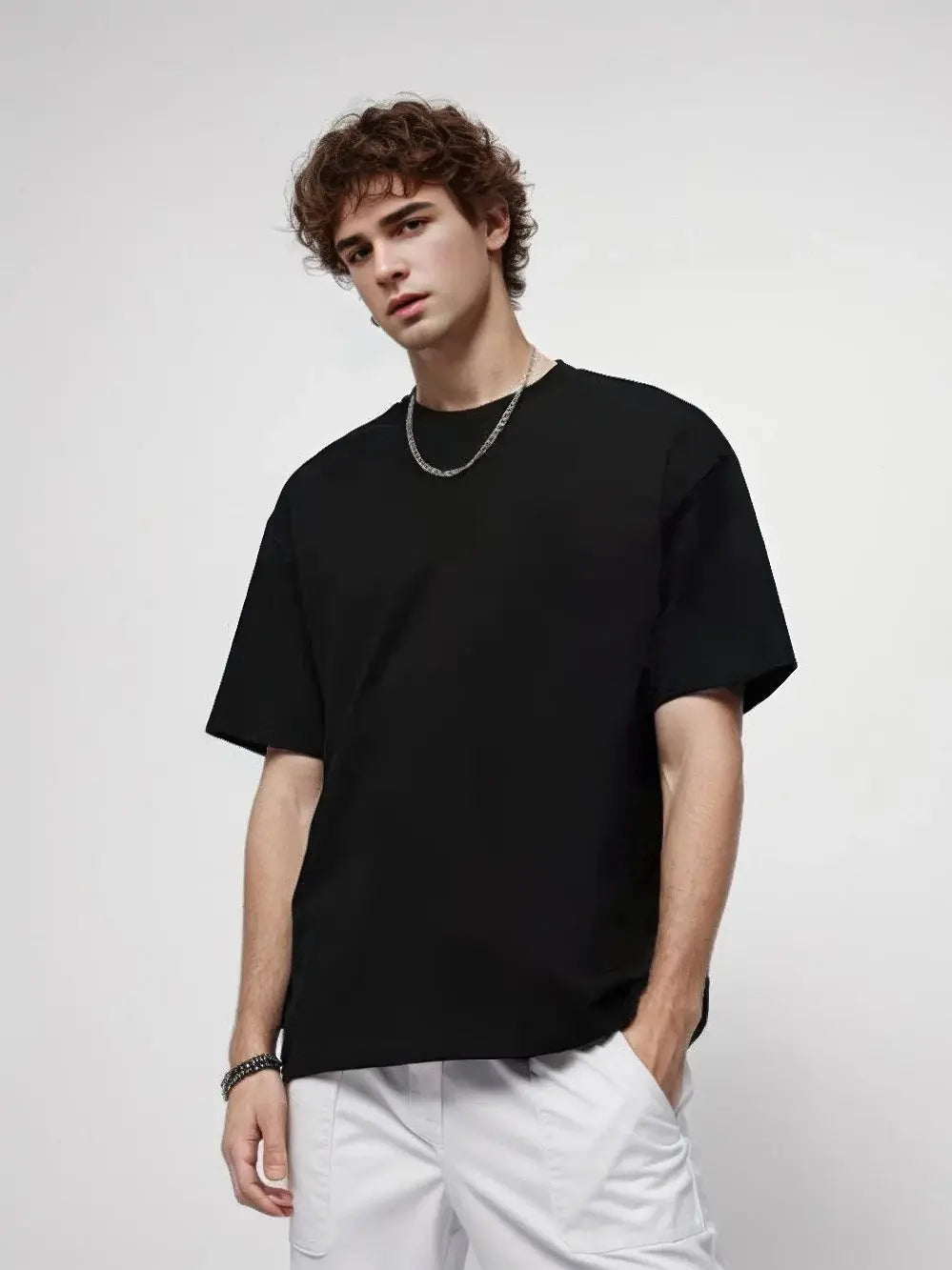 Blair Katoen Comfort Oversized T-Shirt VIQA© NEDERLANDZwart-XXL