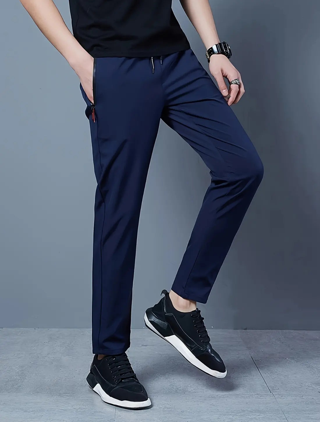 Heren Slim Fit Sportbroek, Lichtgewicht Casual Atletische Joggers, Stretch Trainingsbroek | VIQA VIQA© NEDERLAND