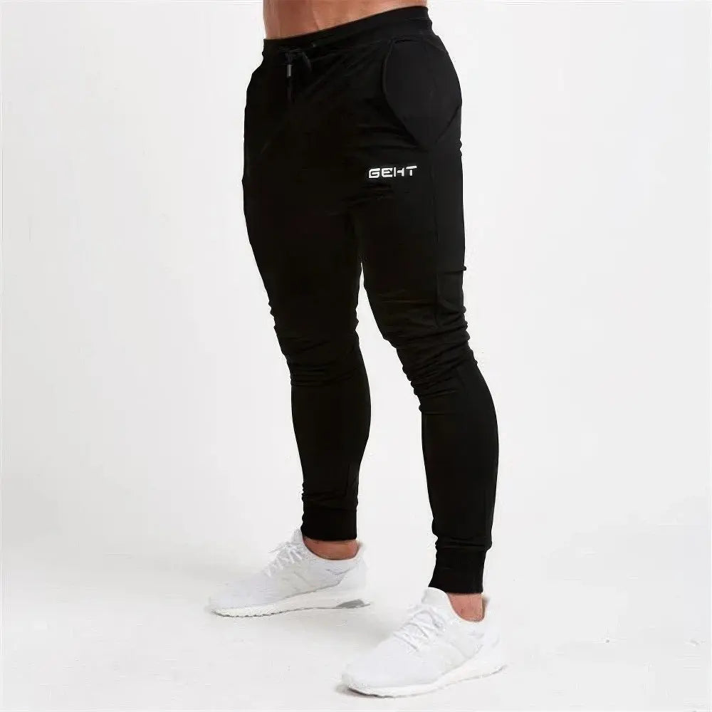 Casual Skinny Joggingbroek Voor Heren VIQA© NEDERLANDZwart-XL